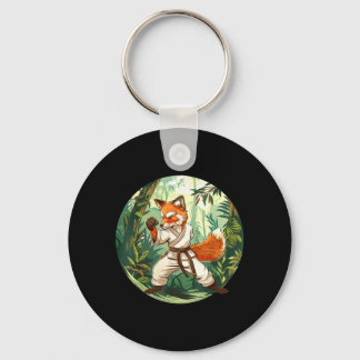 Taekwondo Fox Kickboksen Animall Jiu-Jitsu Kung Fu Sleutelhanger