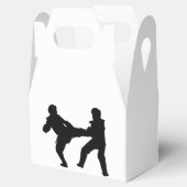 Taekwondo Gable Favor Box Bedankdoosjes (Geopend)