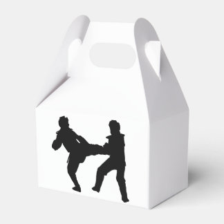 Taekwondo Gable Favor Box Bedankdoosjes