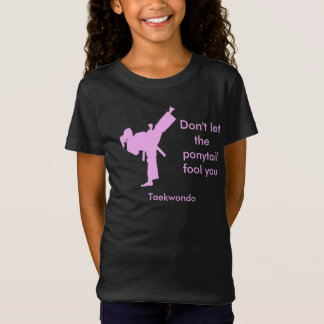 Taekwondo Girl laat je niet opzwellen T-shirt