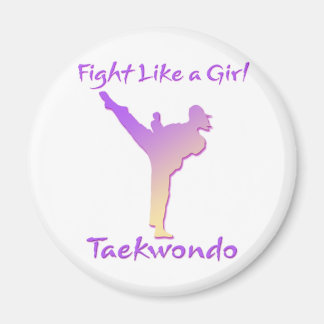 Taekwondo Girl Magneet