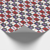 Taekwondo-inpakpapier Cadeaupapier (Hoek)