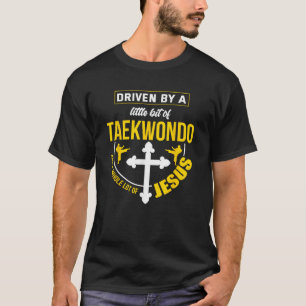 Taekwondo Jesus Martial Arts Christelijk Taekwondo T-shirt