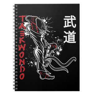Taekwondo Kick Martial Arts Notitieboek