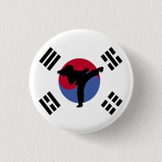 Taekwondo Kicker Button (Voorkant)