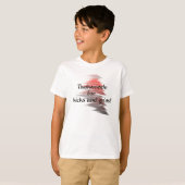 Taekwondo Kicks en Grins T-shirt (Voorkant volledig)