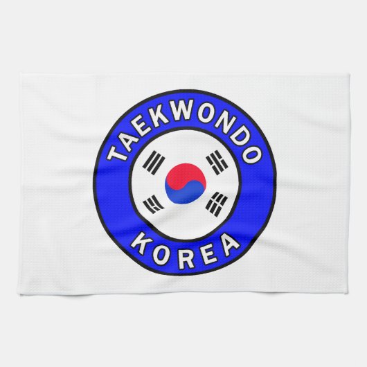 Taekwondo Korea Theedoek (Horizontaal)