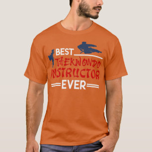 Taekwondo leraar krijgskunst Gift Taekwondo T-shirt