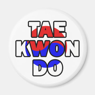Taekwondo Magneet