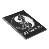 Taekwondo Martial Arts Tae kwon do Self Defence Notitieboek (Rechterzijde)