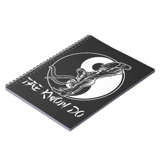 Taekwondo Martial Arts Tae kwon do Self Defence Notitieboek (Linkerzijde)