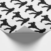 Taekwondo-pakpapier Cadeaupapier (Hoek)