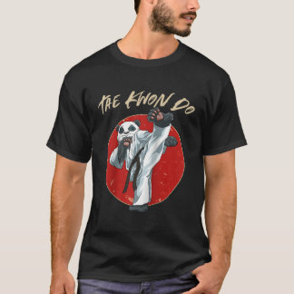 Taekwondo Panda TKD Koreaanse Mial Baseball T-shirt