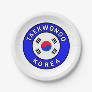 Taekwondo Papieren Bordje
