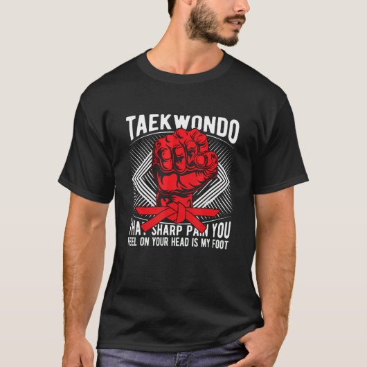 Taekwondo que la douleur vive haut coups de combat (Devant)