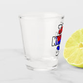 Taekwondo Shot Glas (Links)