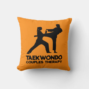 Taekwondo Sparring Couple's Therapie Kussen