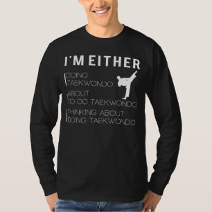 Taekwondo State of Mind: Grappige Krijgskunsten T- T-shirt