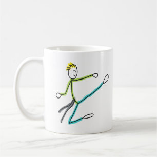 Taekwondo Stickman Koffiemok