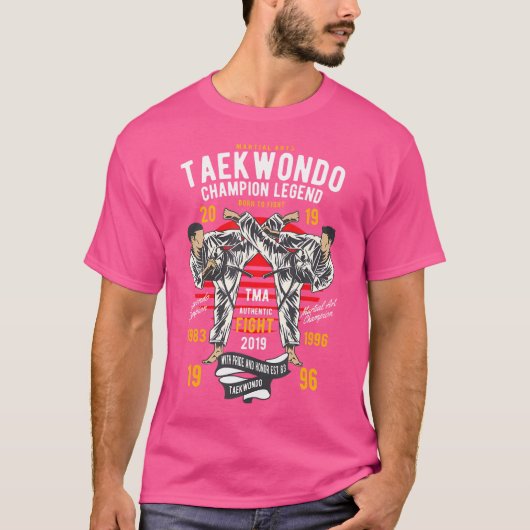 Taekwondo T-shirt (Voorkant)