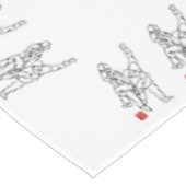 TAEKWONDO TAFELKLEED (Gekanteld)