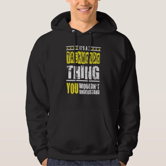 Taekwondo Thing Hoodie (Voorkant)