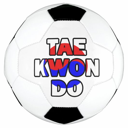 Taekwondo Voetbal (Voorkant)