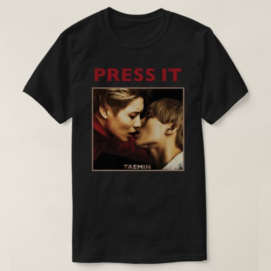 TAEMIN - PRESS IT T-SHIRT (Design voorkant)