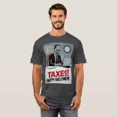 Taes Happy Halloween grappig T-shirt (Voorkant volledig)