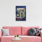 Taf Canvas Afdruk (Insitu (Woonkamer))