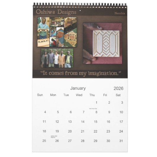 TAFA-kalender 2013: Arbeiders van de Liefde Kalender (Jan 2026)