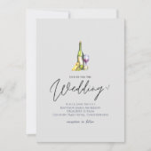 Tafel met wijn en kaas voor bruiloft (Voorkant)