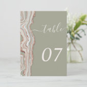 Tafel nummer 5x7" (Staand voorkant)