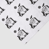 Tafel voor zwart speeltje tissuepapier (Detail)