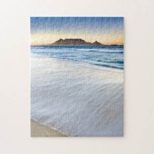 Tafelberg aan de overkant van Table Bay Legpuzzel