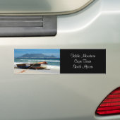 Tafelberg- en vissersboten bumpers bumpersticker (Op auto)