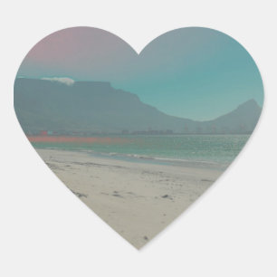 Tafelberg Kaapstad Hart Sticker