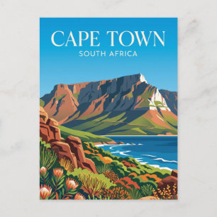 Tafelberg Nationaal Park Zuid-Afrika Briefkaart