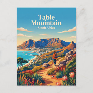 Tafelberg Zuid-Afrika Briefkaart