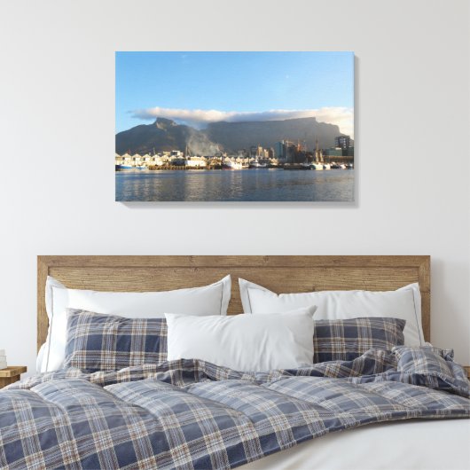 Tafelberg, Zuid-Afrika, Canvas print (Insitu (Slaapkamer))