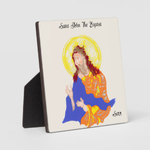 Tafelblad met canvas: Johannes de Doper Fotoplaat