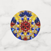 Tafelconfetti met Roemeense kleuren Confetti (Kleine voorkant)