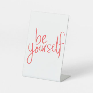 TAFELGEWICHT RECLAMEBORD MET VOETSTUK