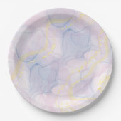 Tafelinstelling verhogen met ronde papieren Borden Papieren Bordje (Voorkant)