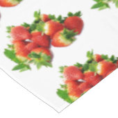 Tafelkledij van aardbeienpatroon in landstijl (Gekanteld)