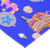 Tafelkleding, Happy 3rd Birthday, #3 Blue Tafelkleed (Gekanteld)