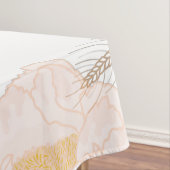 Tafelkleed Baby Roze Kosmos op Wit (Voorbeeld)