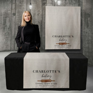 Tafelkleed Banner Backdrop voor Pop-Up Winkel Bakk Wandkleed