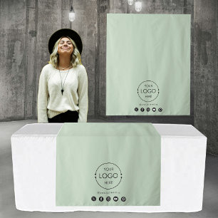 Tafelkleed Banner Zakelijk Logo Sociale Media Wandkleed