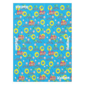 Tafelkleed, Gelukkige 10e Verjaardag, #10 Blauw Tafelkleed (Voorkant)